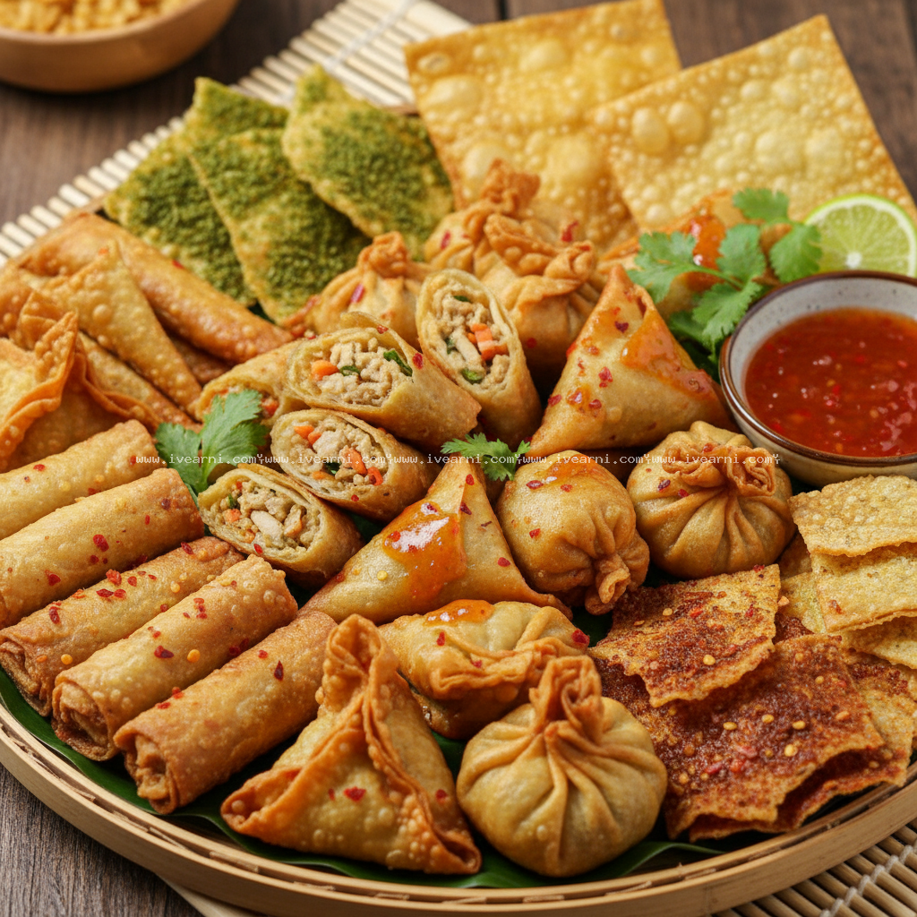 Aneka Jajanan Dari Kulit Pangsit