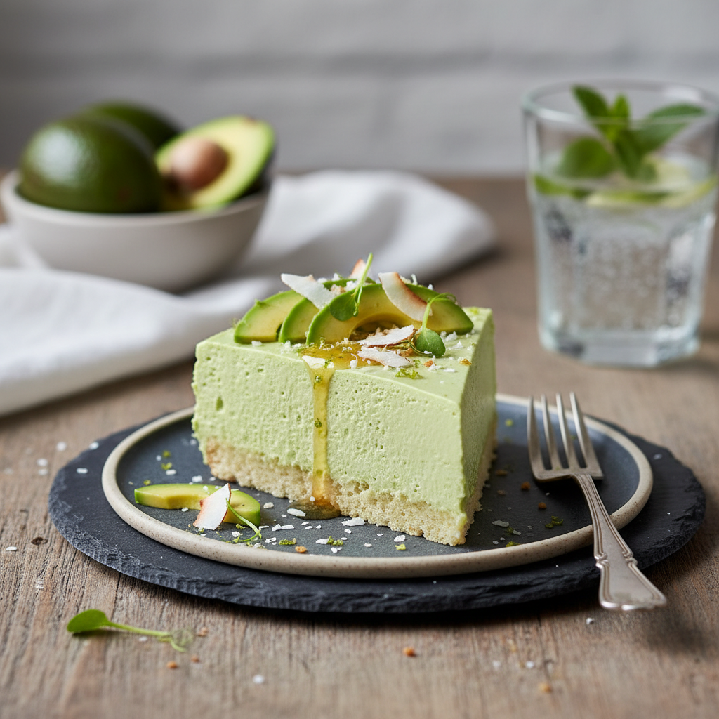 Avocado Bliss Mousse Cake: Kue Ringan Berbasis Alpukat yang Sehat dan Menggoda