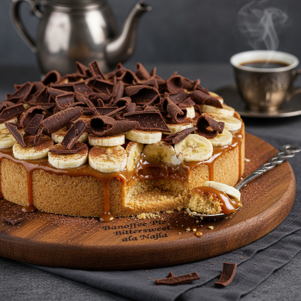 Banoffee Pie Bittersweet ala Najla: Lapisan Manis Karamel, Pisang Segar, dan Cokelat Pahit yang Bikin Ketagihan