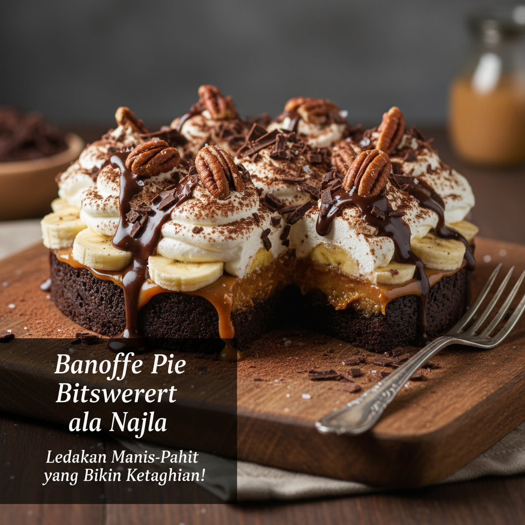 Banoffee Pie Bittersweet ala Najla: Ledakan Manis-Pahit yang Bikin Ketagihan!