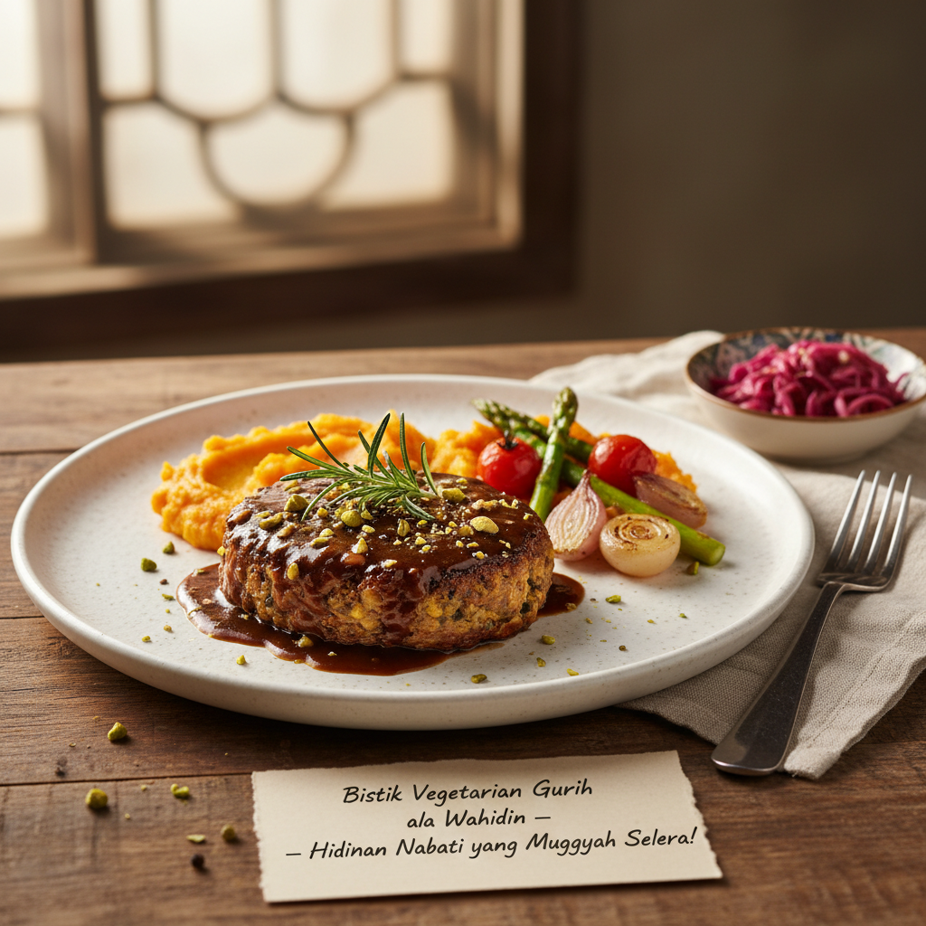 Bistik Vegetarian Gurih ala Wahidin â€“ Hidangan Nabati yang Menggugah Selera!