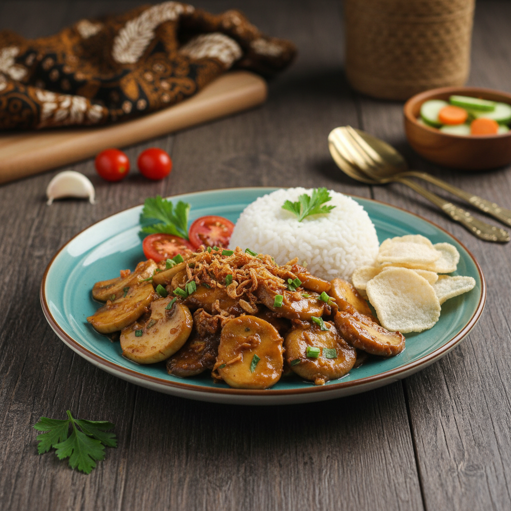 Bistik Vegetarian Jamur: Hidangan Lezat ala Nusantara Tanpa Daging