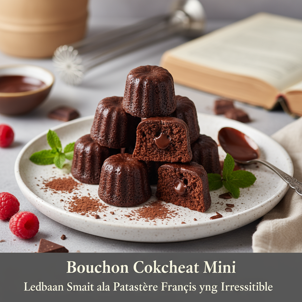 Bouchon Cokelat Mini: Ledakan Manis ala Patisserie Prancis yang Irresistible