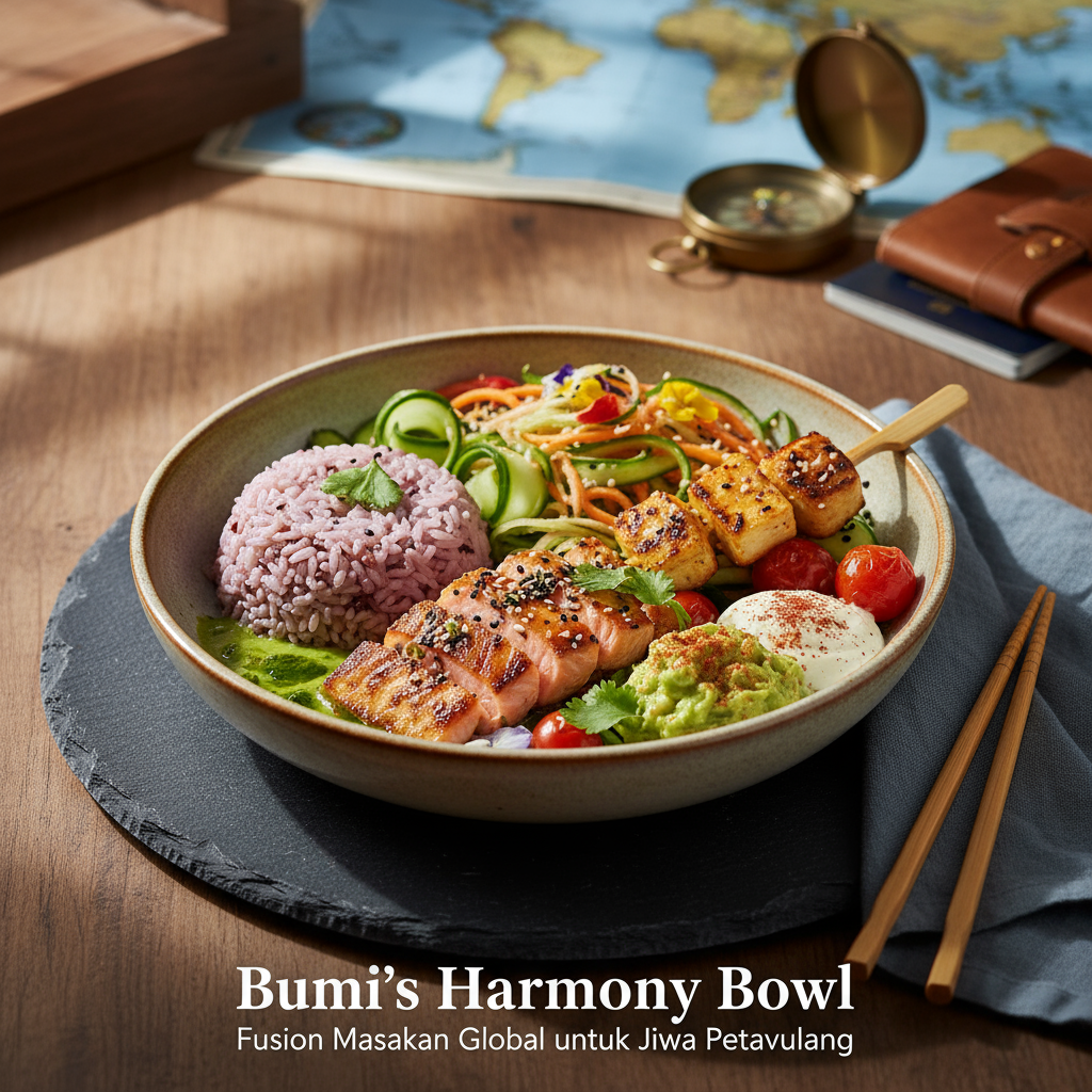 Bumi's Harmony Bowl: Fusion Masakan Global untuk Jiwa Petualang