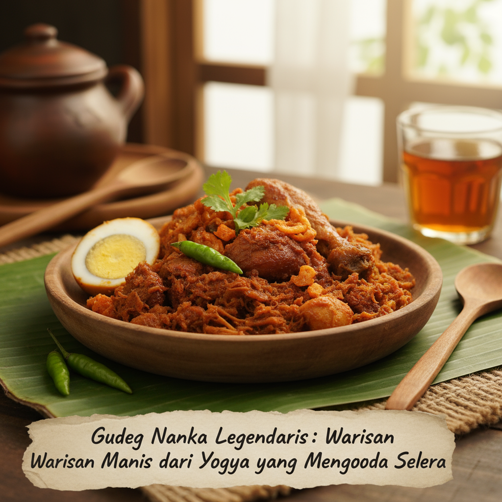 Gudeg Nangka Legendaris: Warisan Manis dari Yogya yang Menggoda Selera
