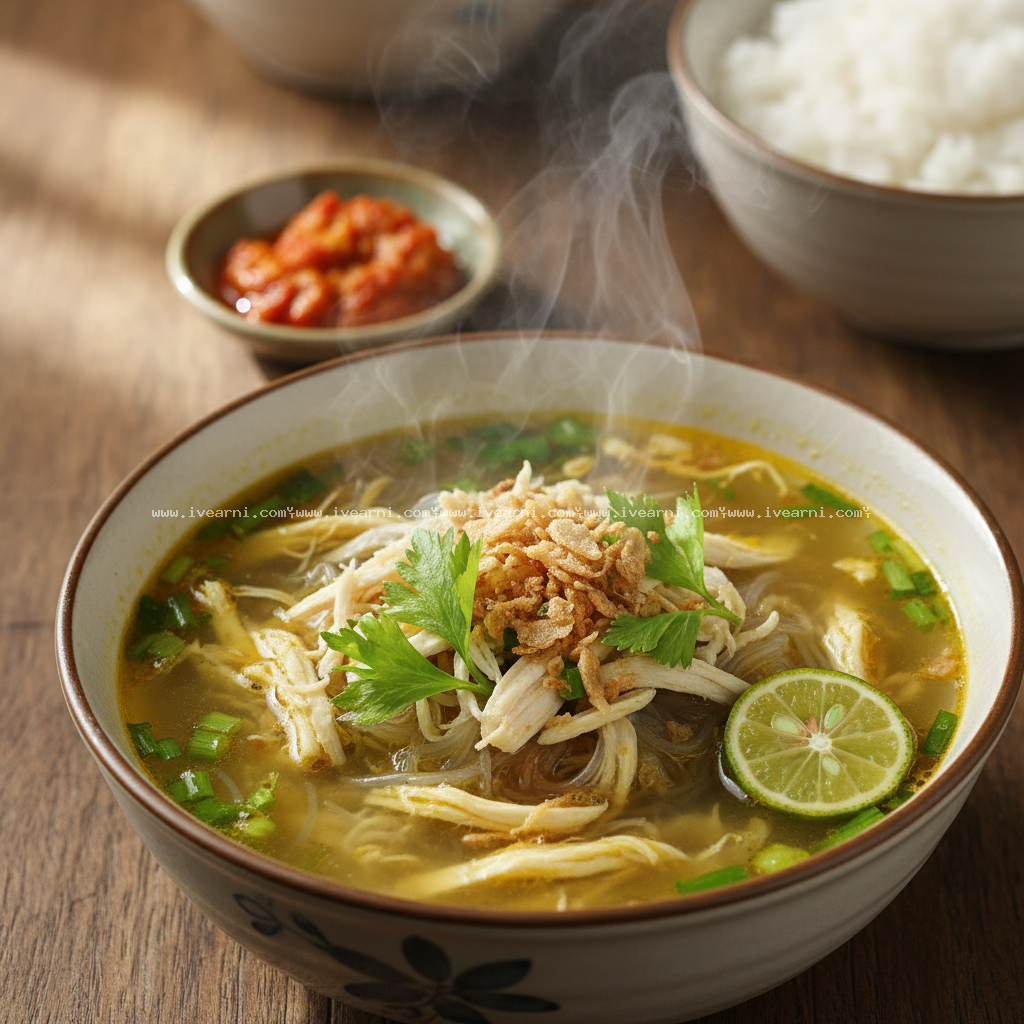 Membuat Kuah Soto Ayam Bening