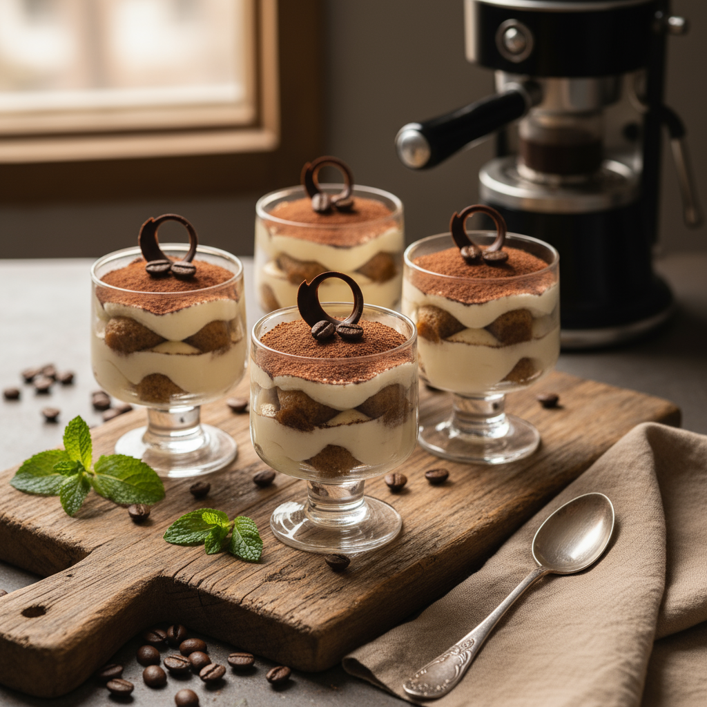 Mini Tiramisu Italia: Dessert Kecil yang Menggoda Selera!