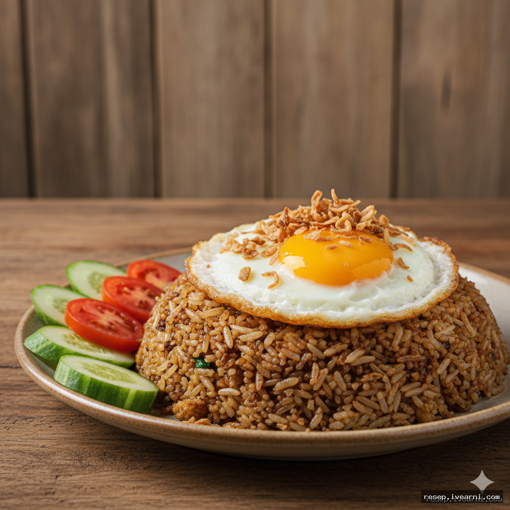 Nasi Goreng Jawa Spesial - Gurih, Sedap, dan Bumbu Terasa Mantap!