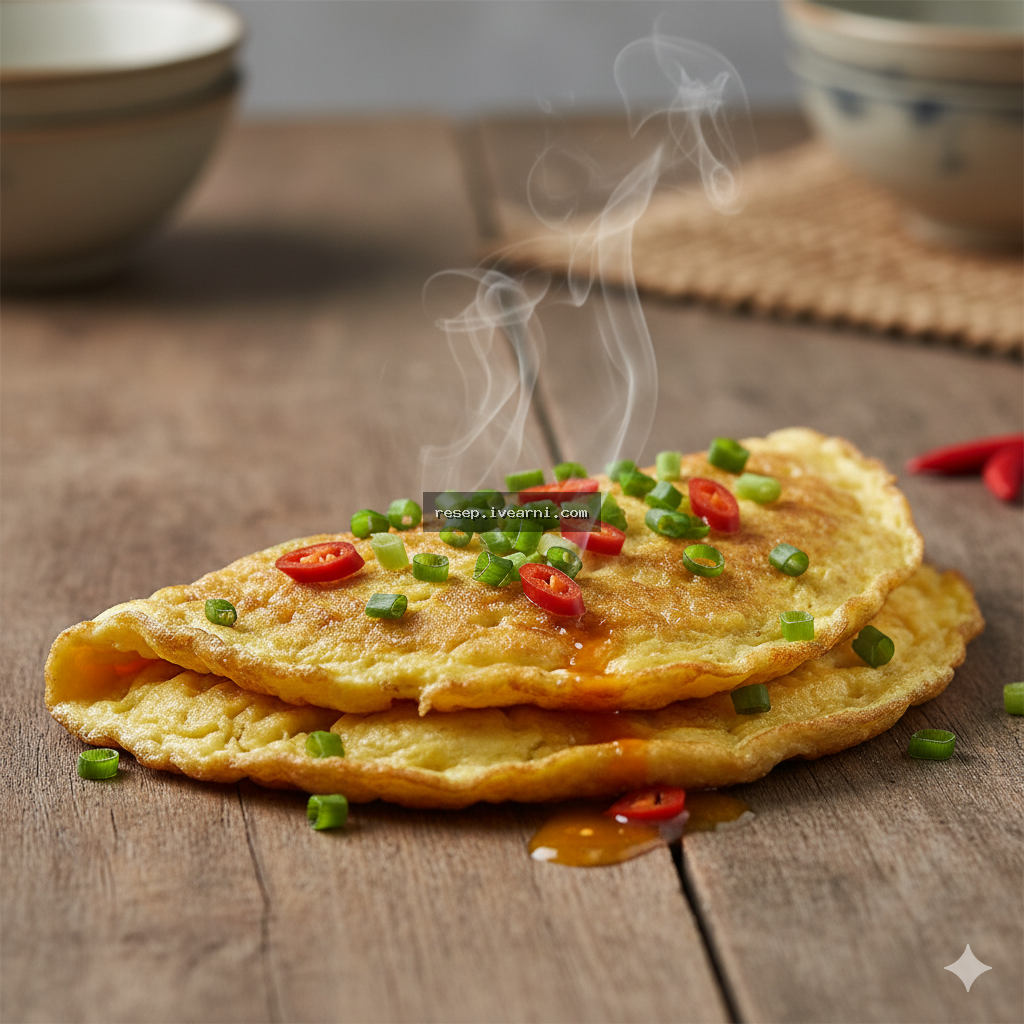 Omelet Murah Meriah Anti Gagal: Rahasia Tekstur Renyah & Rasa Ala Resto