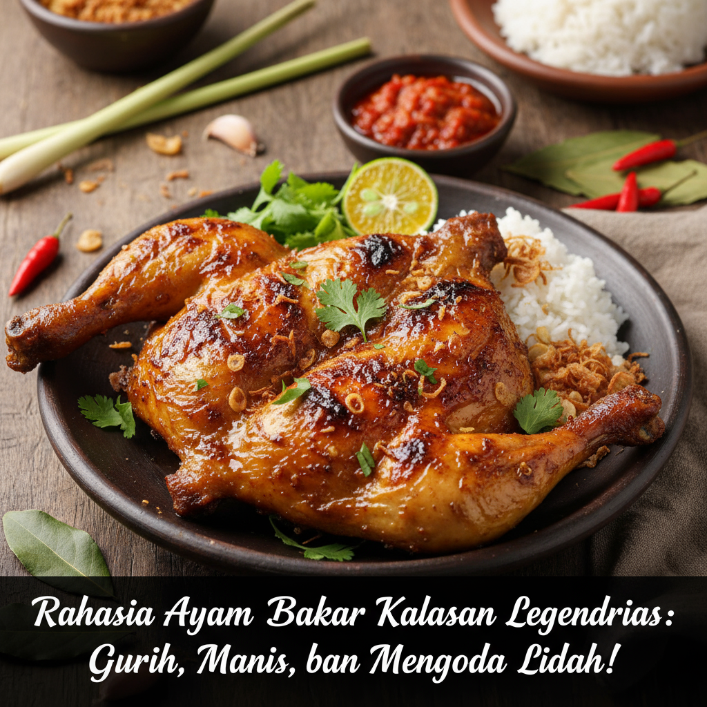 Rahasia Ayam Bakar Kalasan Legendaris: Gurih, Manis, dan Menggoda Lidah!
