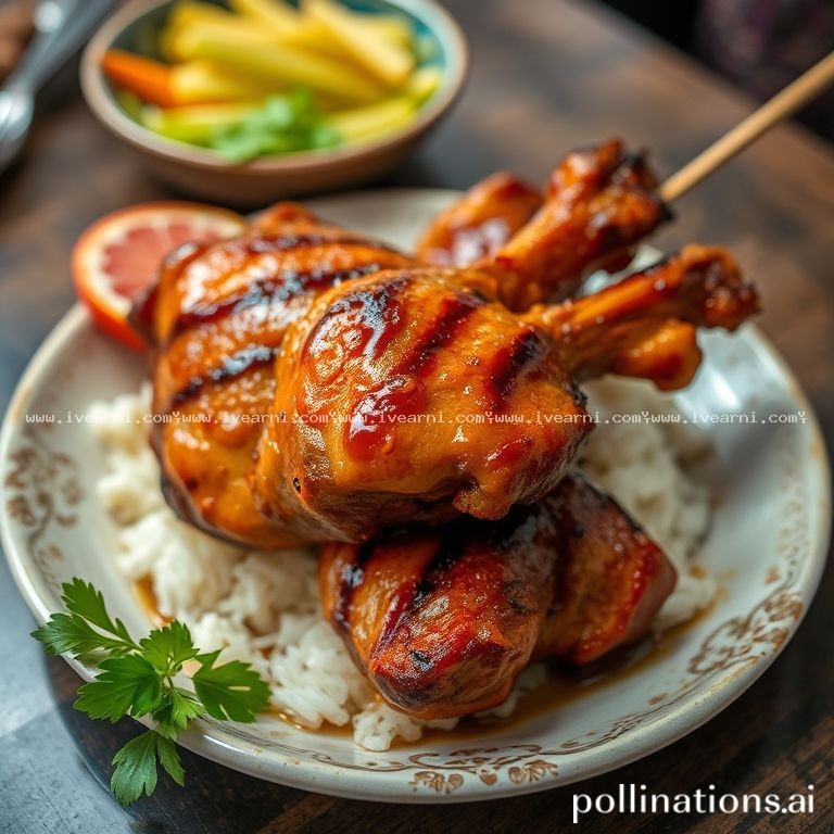 Rahasia Resep Anti Gagal ayam bakar saus barbeque - Ayam Bakar .