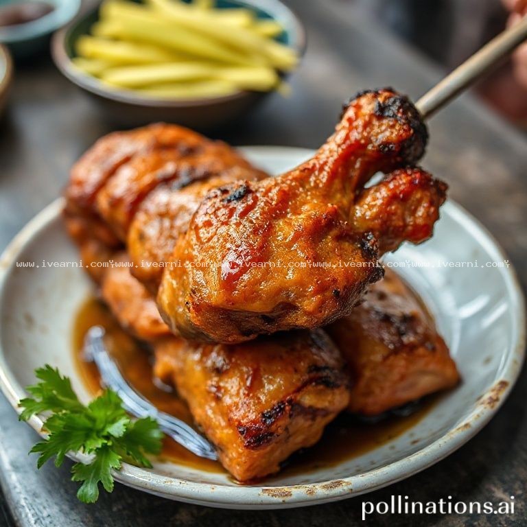 Rahasia Resep Anti Gagal ayam barbeque bakar - Ayam Bakar .