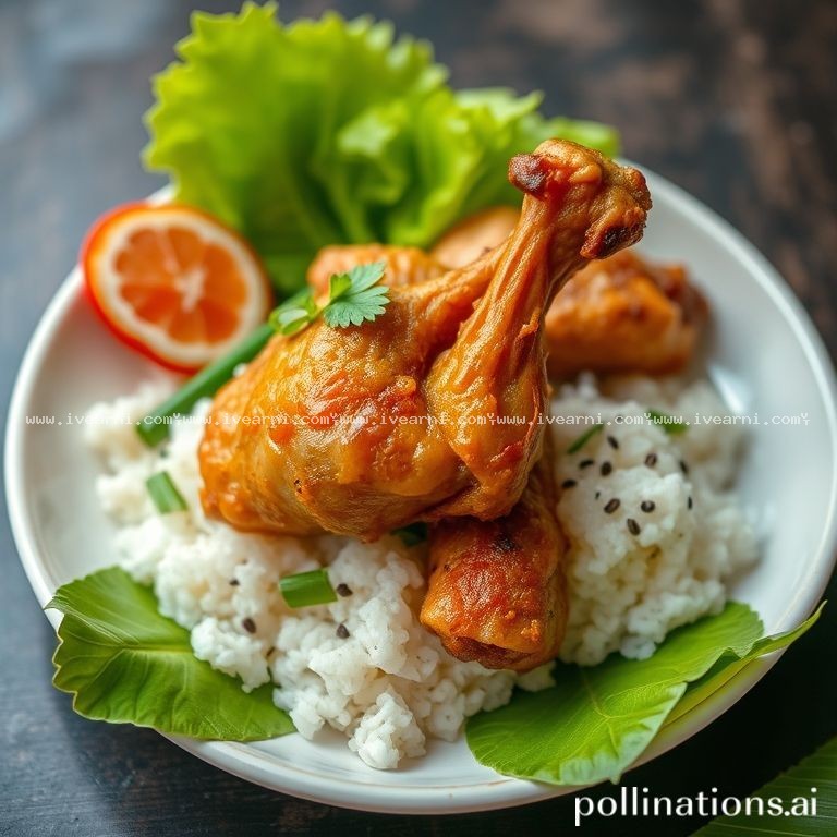 Rahasia Resep Anti Gagal ayam goreng cabe ijo - Nasi Goreng .