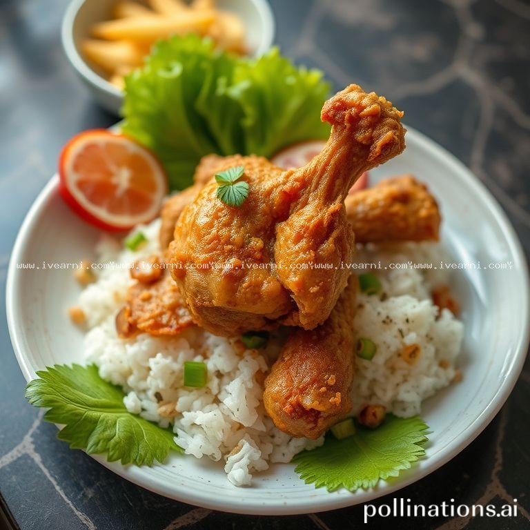 Rahasia Resep Anti Gagal ayam goreng karage - Sambal Geprek .