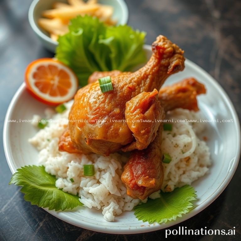 Rahasia Resep Anti Gagal ayam goreng ungkep - Sambel .