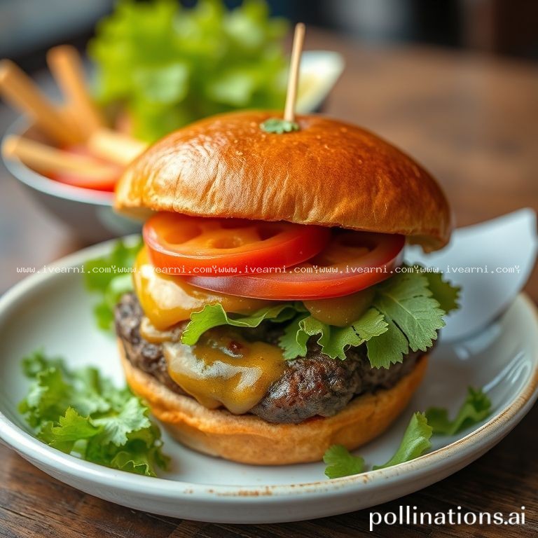 Rahasia Resep Anti Gagal beef burger adalah - Burger .