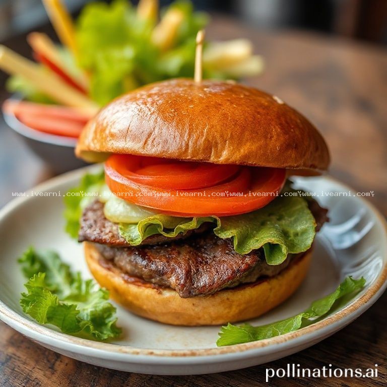 Rahasia Resep Anti Gagal beef slice burger - Burger .