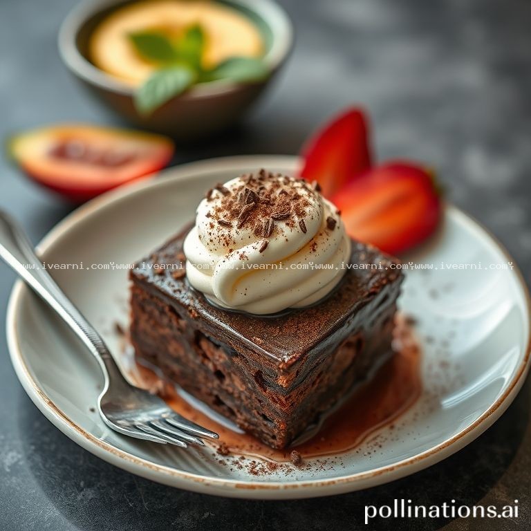 Rahasia Resep Anti Gagal brownie cacao - Cake .