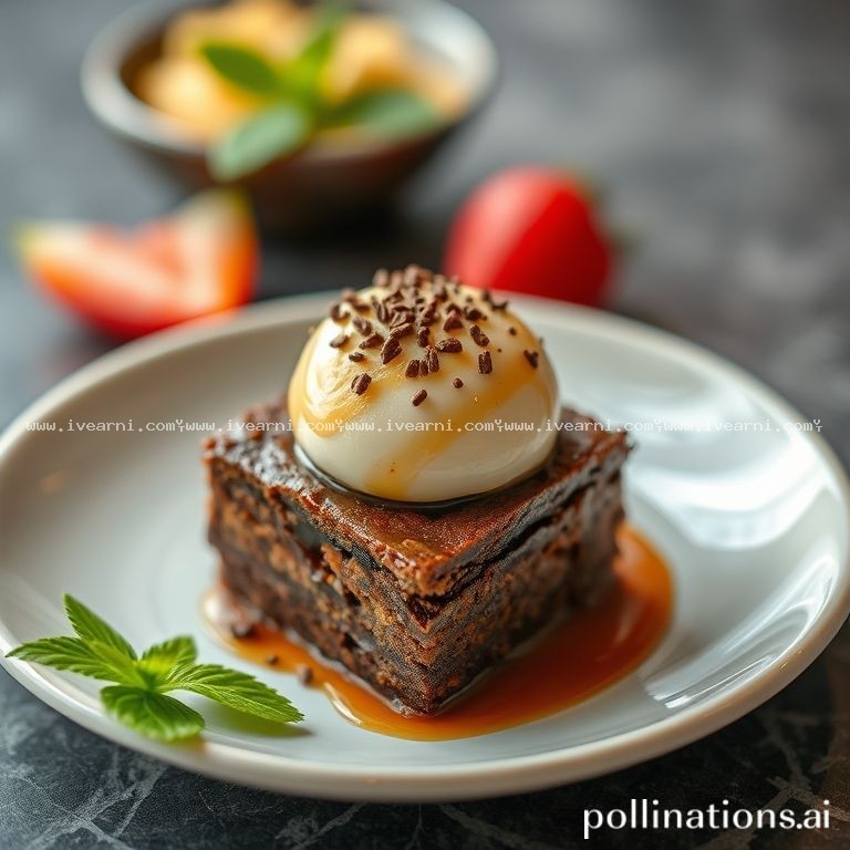 Rahasia Resep Anti Gagal brownie mini - Cake .