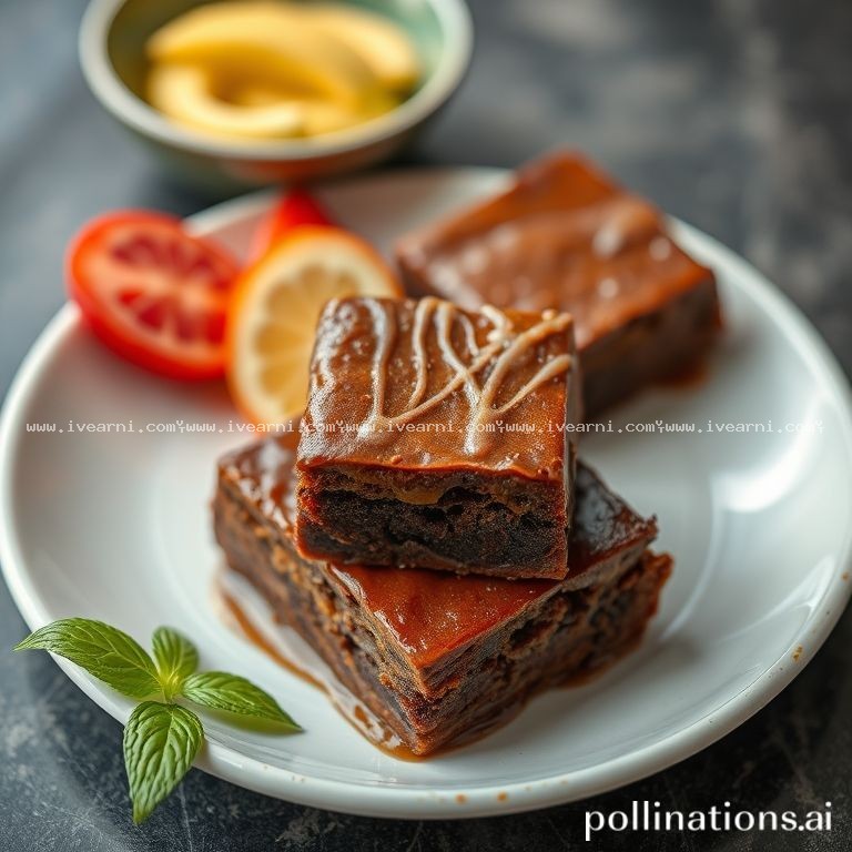 Rahasia Resep Anti Gagal brownies kukus potong hias - Cake .