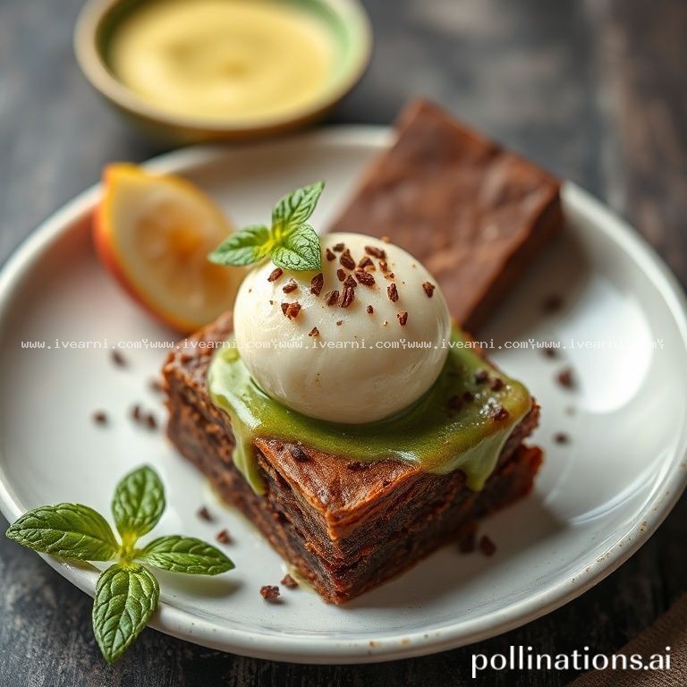 Rahasia Resep Anti Gagal brownies rasa pandan - Cake .