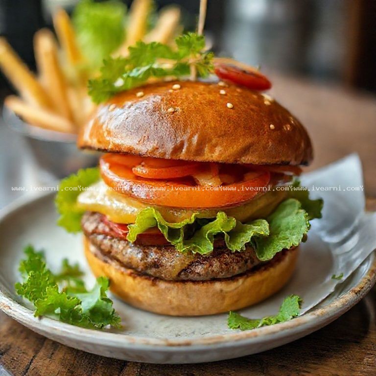 Rahasia Resep Anti Gagal bugatti burger - Burger .