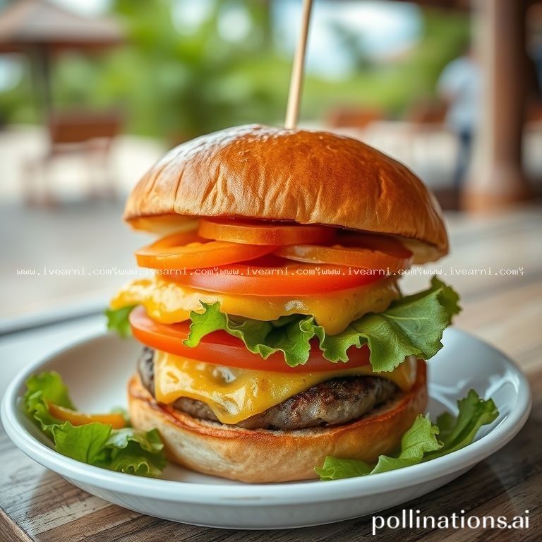 Rahasia Resep Anti Gagal burger beach - Burger .