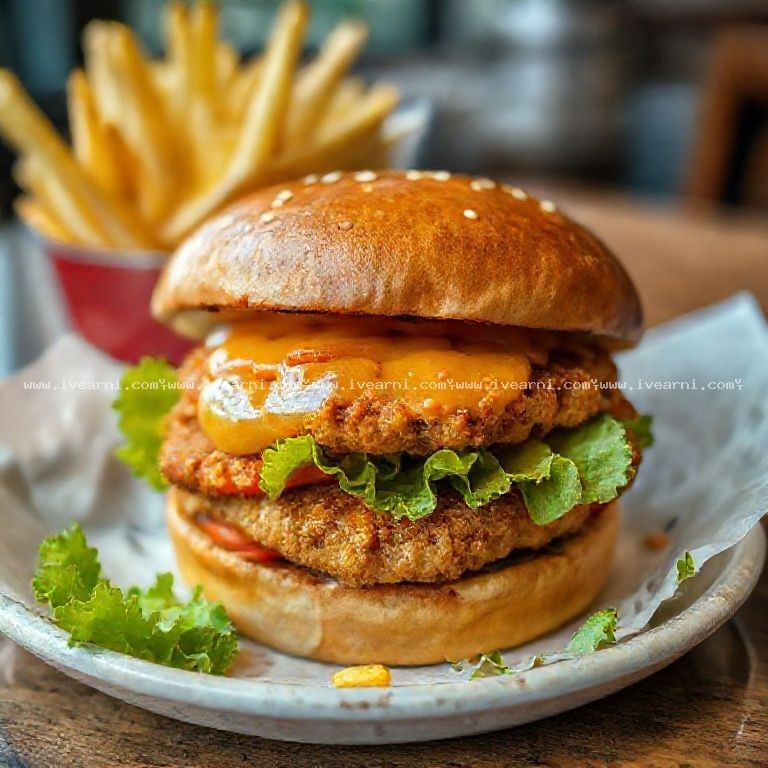 Rahasia Resep Anti Gagal burger chicken mcd - Burger .