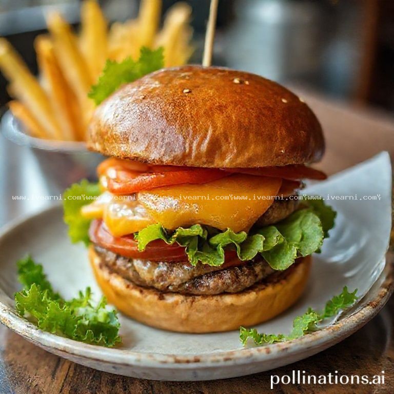 Rahasia Resep Anti Gagal burger double - Burger .