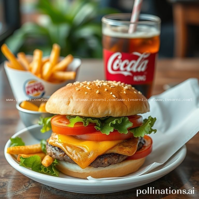 Rahasia Resep Anti Gagal burger king coca cola - Burger .