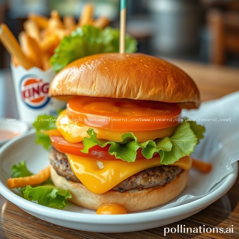 Rahasia Resep Anti Gagal burger king junior - Burger .