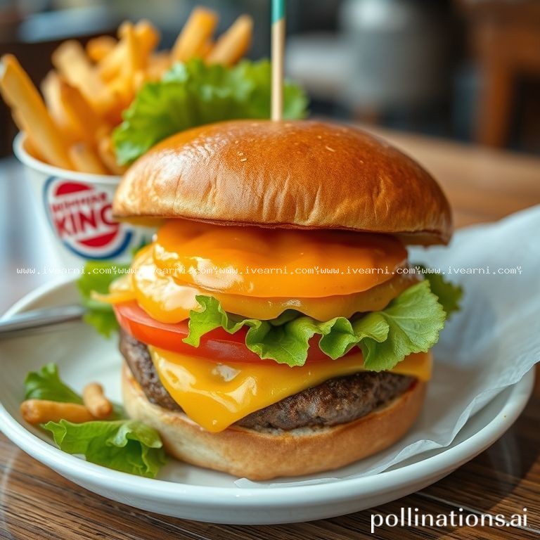 Rahasia Resep Anti Gagal burger king pt - Burger .