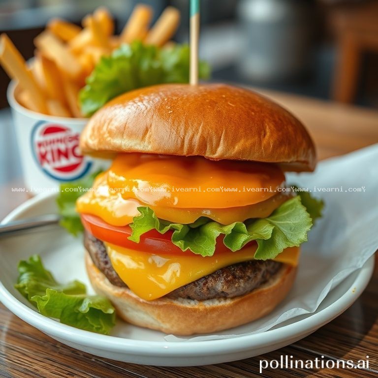 Rahasia Resep Anti Gagal burger king tp - Burger .