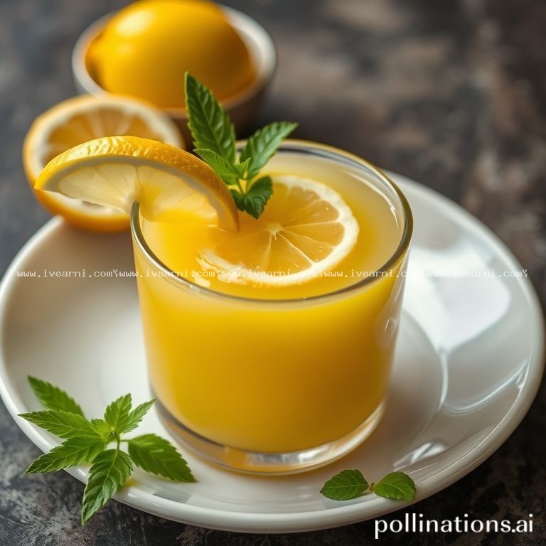 Rahasia Resep Anti Gagal cara membuat jus lemon - Resep Minuman .