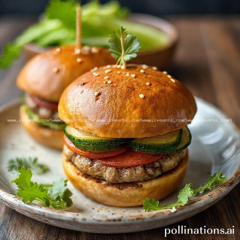 Rahasia Resep Anti Gagal courgette burgers - Burger .