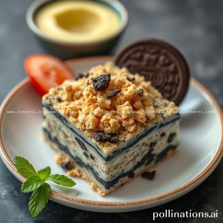 Rahasia Resep Anti Gagal crumble oreo - Dessert .