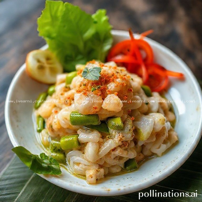 Rahasia Resep Anti Gagal cumi asin cabe ijo - Sambel .