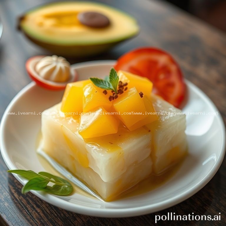 Rahasia Resep Anti Gagal es sago mango - Dessert .