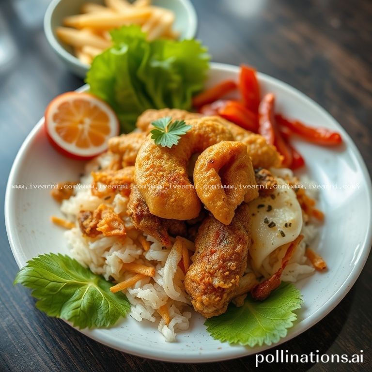 Rahasia Resep Anti Gagal goreng ayam - Nasi Goreng .