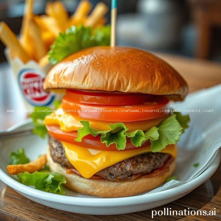 Rahasia Resep Anti Gagal hamburger burger king - Burger .