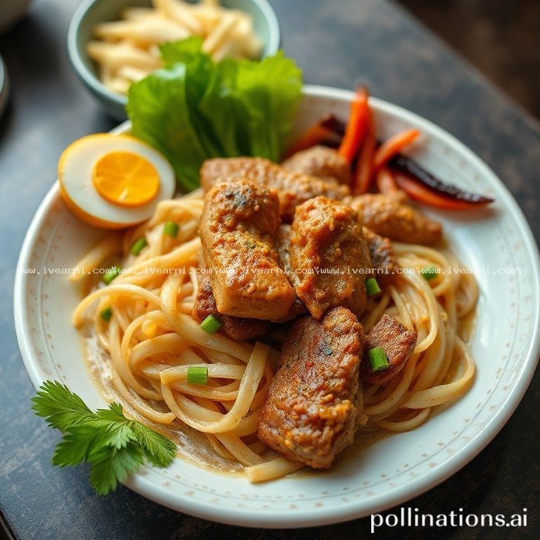 Rahasia Resep Anti Gagal indomie real meat rendang - Rendang .