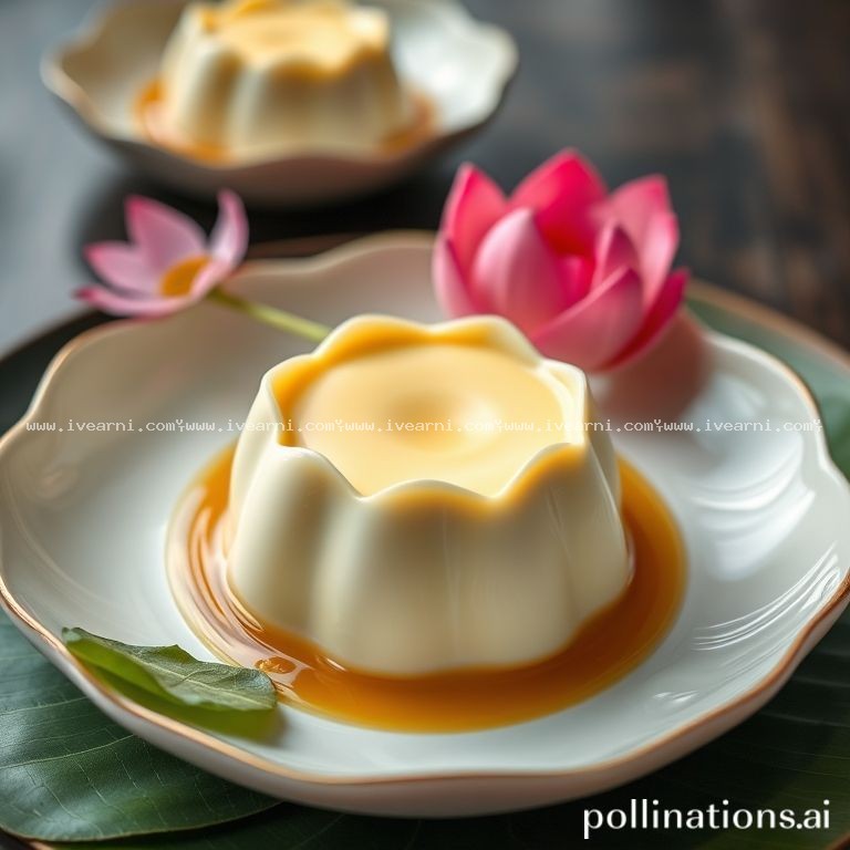 Rahasia Resep Anti Gagal lotus panna cotta - Dessert .