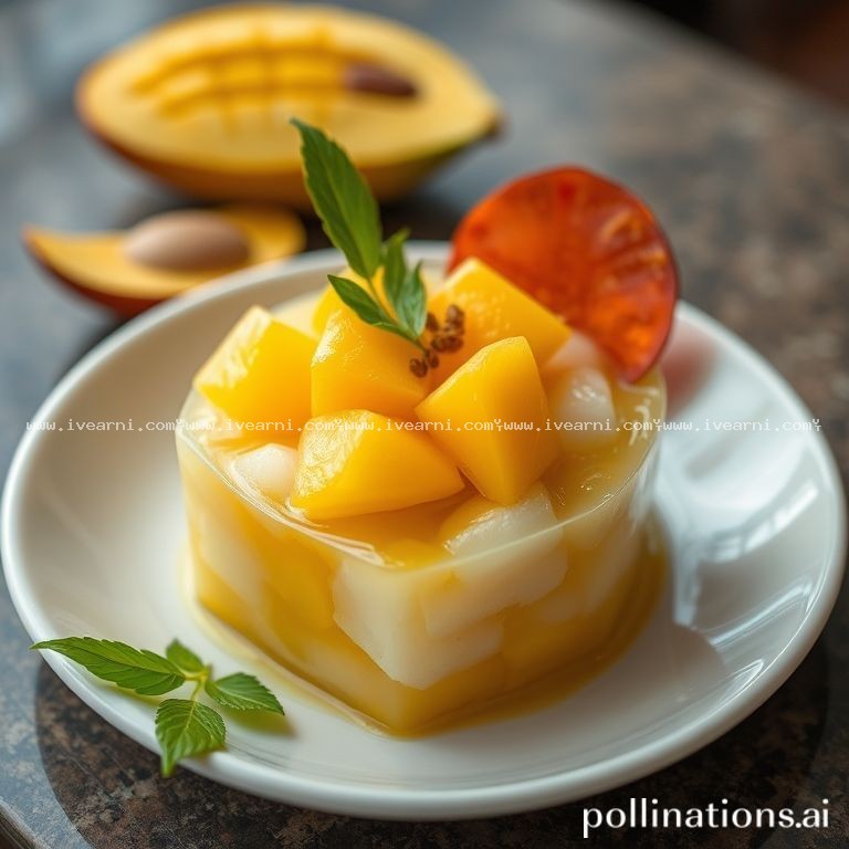Rahasia Resep Anti Gagal minuman mango sago - Dessert .