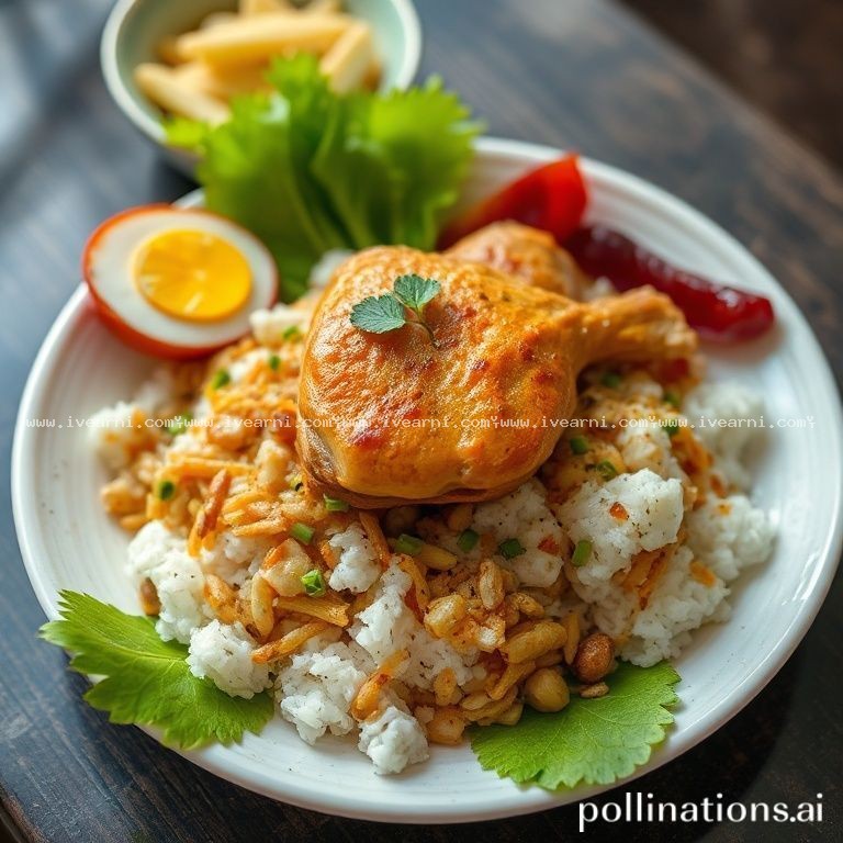 Rahasia Resep Anti Gagal nasi goreng ayam penyet - Nasi Goreng .