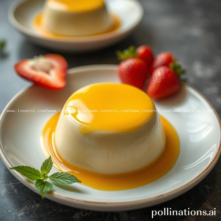 Rahasia Resep Anti Gagal panna cotta mangga - Dessert .