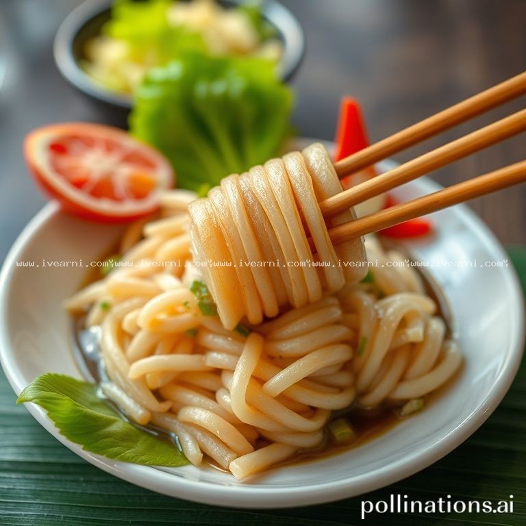 Rahasia Resep Anti Gagal pencit - Sambel .