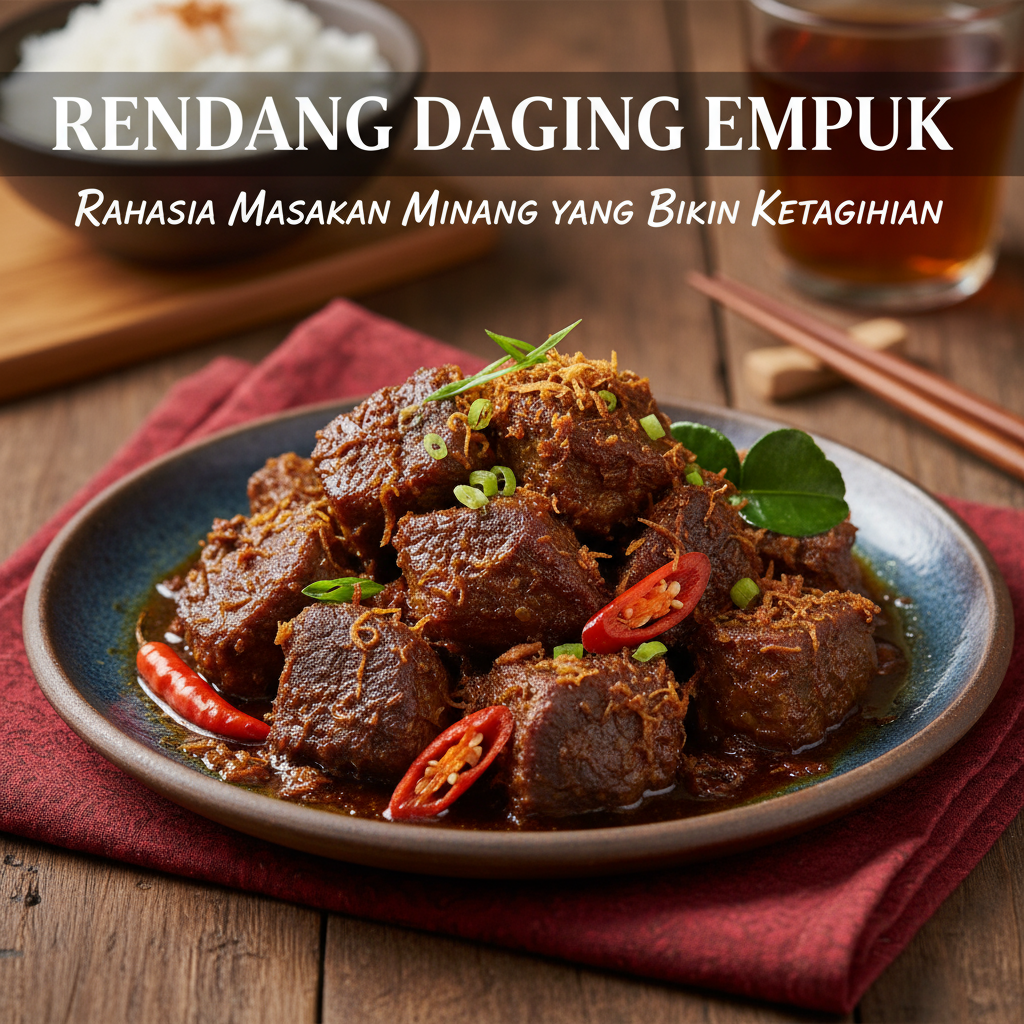 Rendang Daging Empuk: Rahasia Masakan Minang yang Bikin Ketagihan