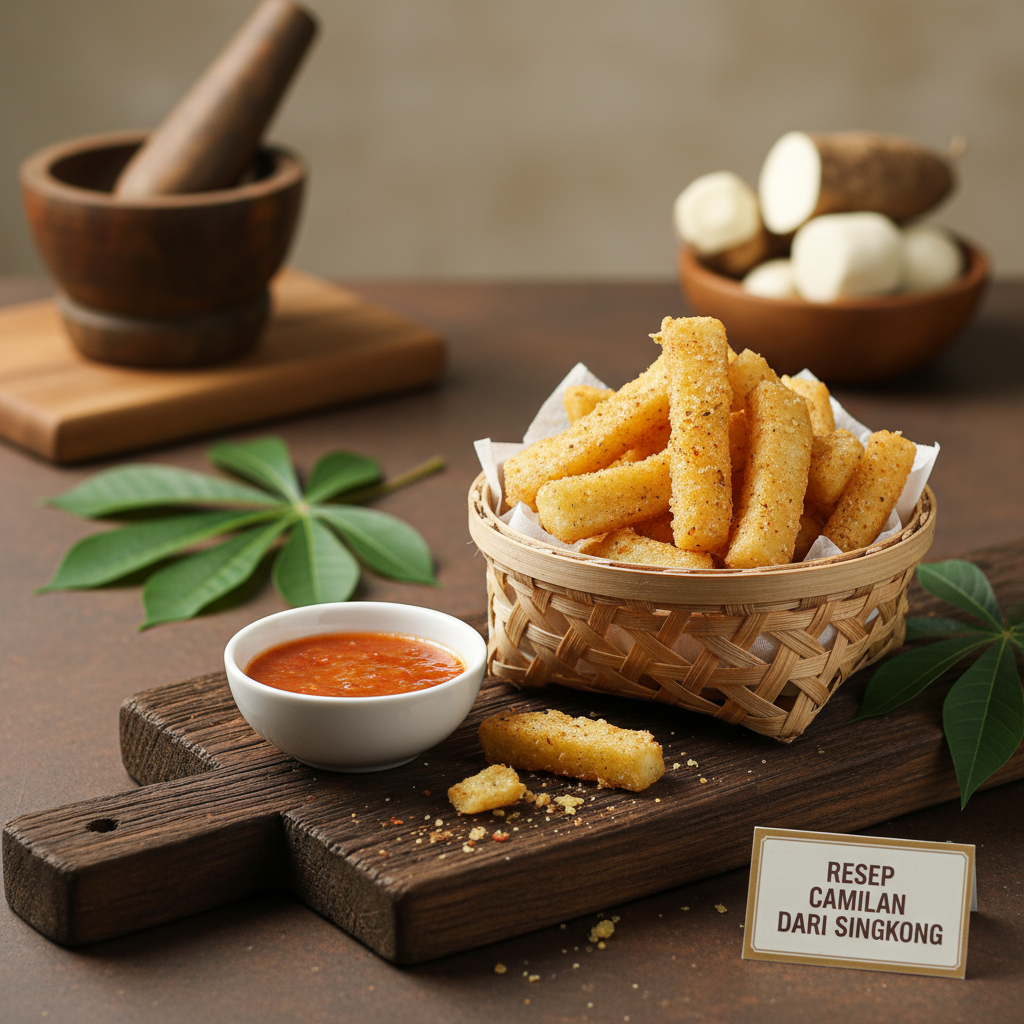 Resep Camilan Dari Singkong