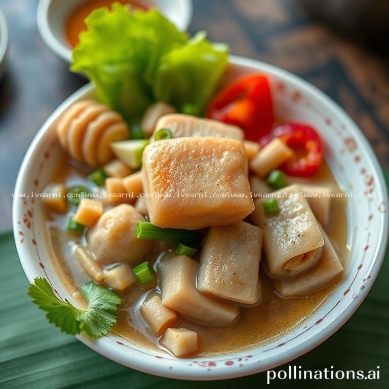 Resep Kuah Bakso Vegetarian