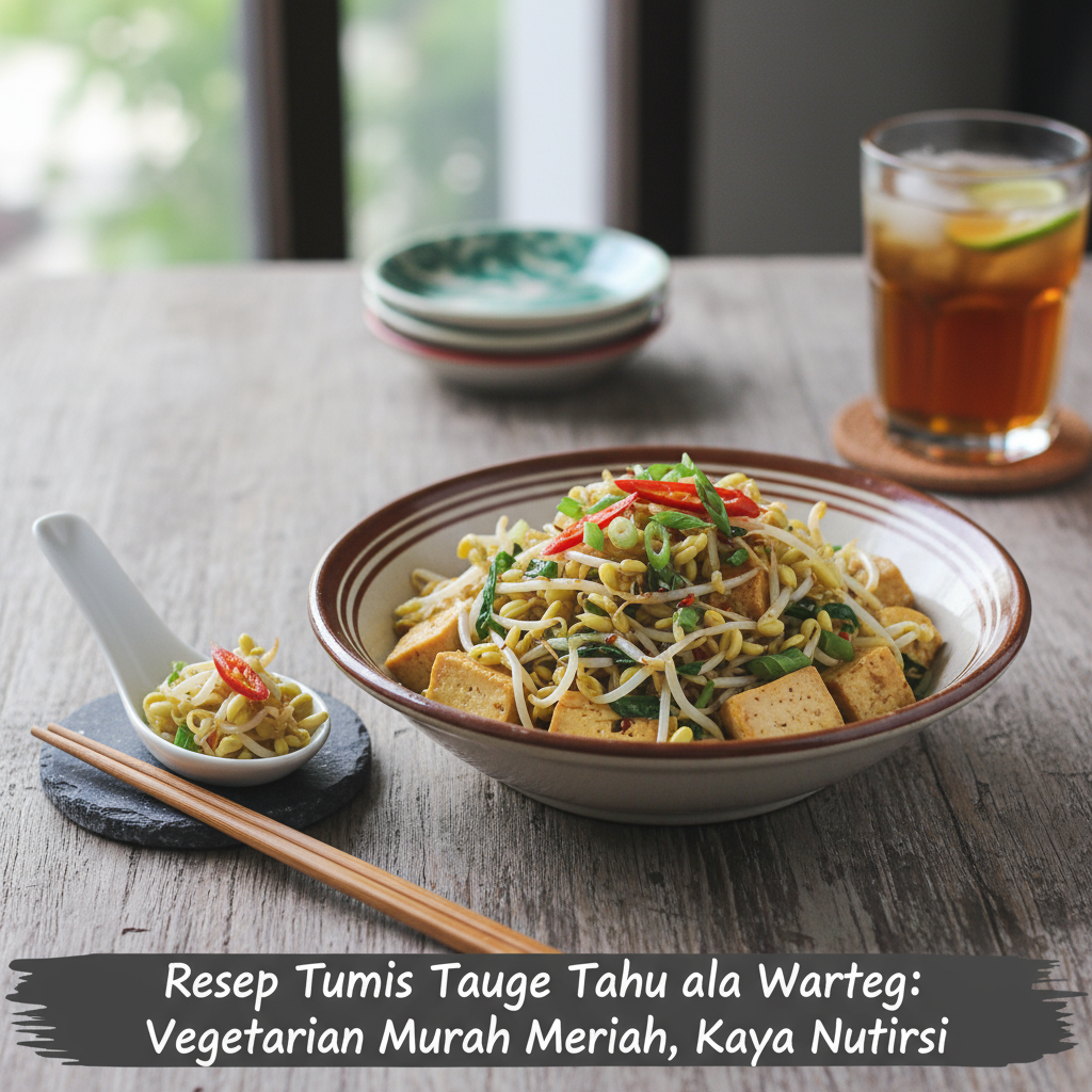 Resep Tumis Tauge Tahu ala Warteg: Vegetarian Murah Meriah, Kaya Nutrisi!